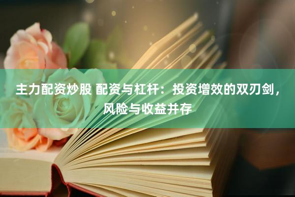 主力配资炒股 配资与杠杆：投资增效的双刃剑，风险与收益并存